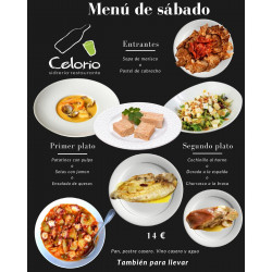 Menú Sábado "Sidrería Celorio" 