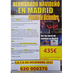 Luces de Navidad en Madrid 