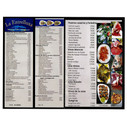 Carta Sidreria la Entrelluxa