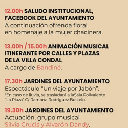 24/04/2021 - "Ofrenda floral en homenaje a la mujer chacinera" -Jornadas del Picadillo y Sabadiego Noreña 2021