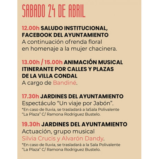 24/04/2021 - Espectáculo "Un viaje de jabón" - Jornadas del Picadillo y Sabadiego Noreña 2021