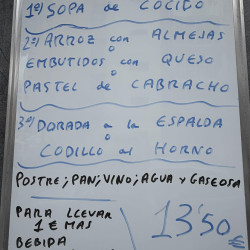 Menu del dia "La Entrelluxa"