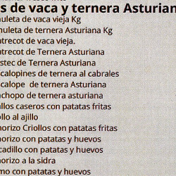 Carta Carnes "La Entrelluxa"